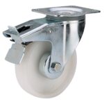 Колёсная опора ALEX TW-3302-MMB-125-F18 с тормозом