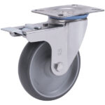 Колёсная опора ALEX A-S-3302-MTB-100-F18 с тормозом