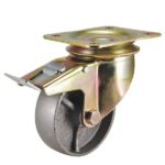 Колёсная опора KAMA 3602-DDB-200-F18-HT с тормозом